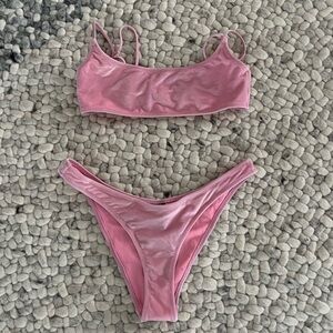 Pink Triangl bikini. Perfect condition.